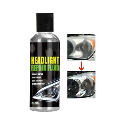 Car Headlight Repair Fluid Headlight Restoration Liquid 100ml Car Light Cleaner For Scratch & Lampshade Restoring Repair
