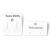 Packaging Card White English Letter Pvc Jewelry Packaging Card, Earrings Earrings Card Jewelry Accessories