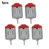 5x 130 Motor Set DC 3V To 12V Rated Voltage Low Noise 45dB CW Rotation for DIY Robotics RC Car Kits and Maker Projects