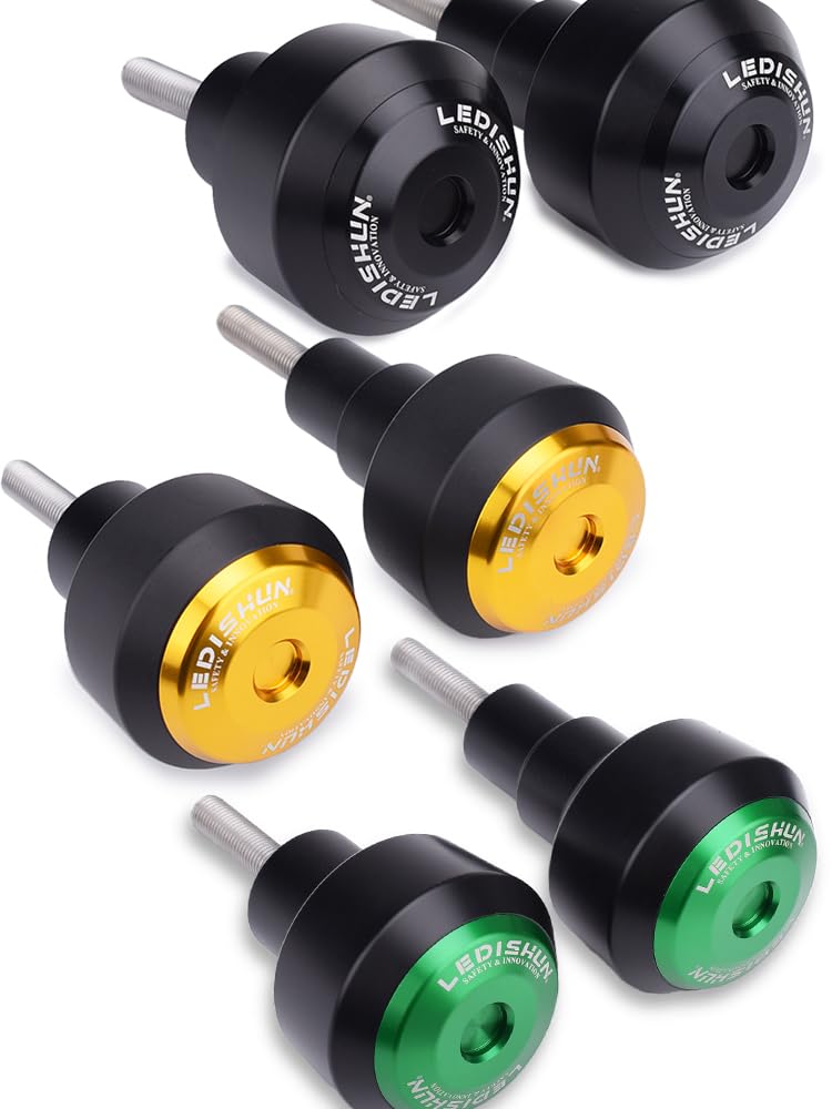 LEDISHUN Motorcycle Kawasaki Ninja ZX10R 2011-2023 Frame Slider Engine Slider (Black)