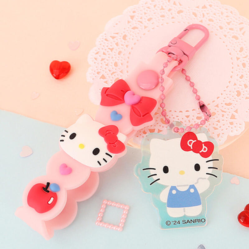 Hello Kitty Strap Charm Keychain Single product