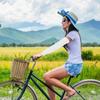 1 Paar Eisseide Kühlende Armstulpen Sonnenschutzkleidung für die Arme Sommer Radfahren Fußball Basketball Schutzhüllen für Damen