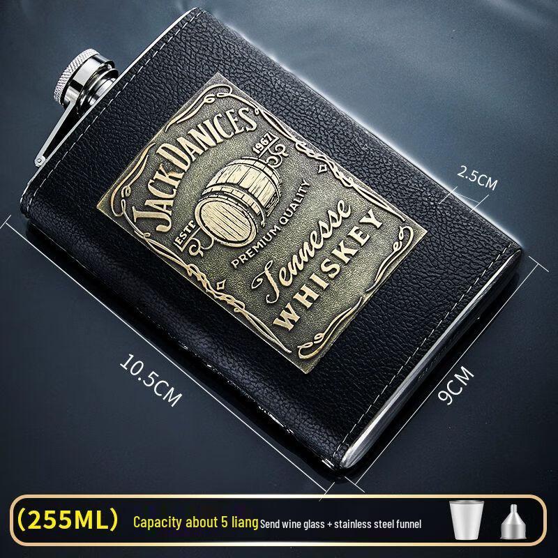 304 Stainless Steel Portable Hip Flask