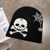 Halloween Skull Knit Beanie Warm Street Style Gothic Hat Fall