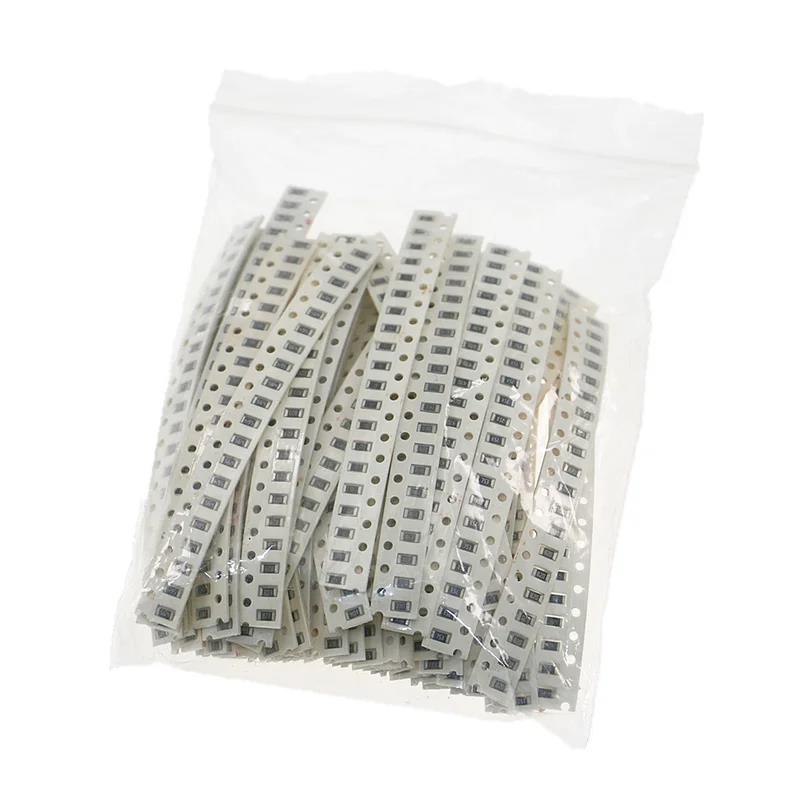 1280Pcs 64Values 5% 1206 0ohm-10M ohm SMD Resistor Assorted Kit pack