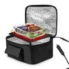 Portable Mini Car Microwave Oven, 12V Electric Oven with Fast Heating, Perfect for Picnics, Travel, Camping, and Cooking (Black)