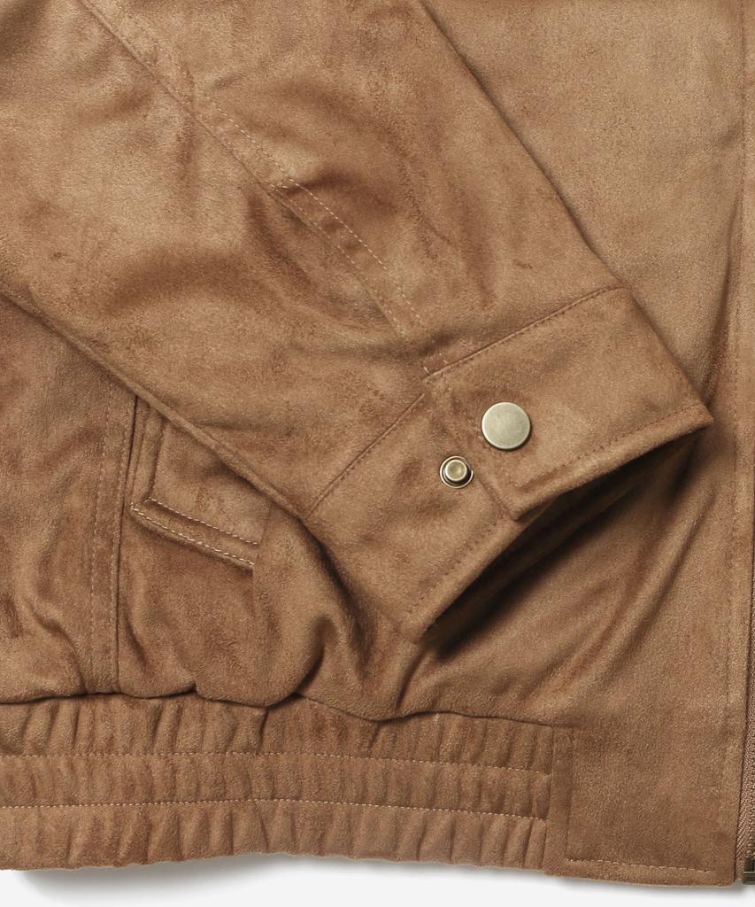 ADHOC Men'S Faux Suede Jumper (Camel) (Hcauja1)