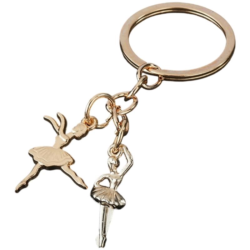 

Unique Ballet Shoe Headphone Design Keychain Stylish Jewelry Piece Ballet Enthusiast Keyring For Artistic Personality