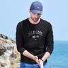 JEEP Men's Long-Sleeve Cotton Blend T-Shirt
