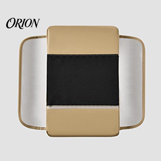 Auto Armrest Box Cover Car Console with Storage Bag, Universal Imitation PU Leather Interior Accessories Pad, Diamond Quilted Protector for