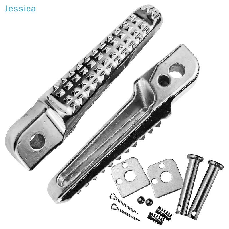 Motorcycle Foot Pegs -full Set Of Universal Aluminum Alloy Anti-Slip Footpegs,For Most Motorcycles Wear-Resistant