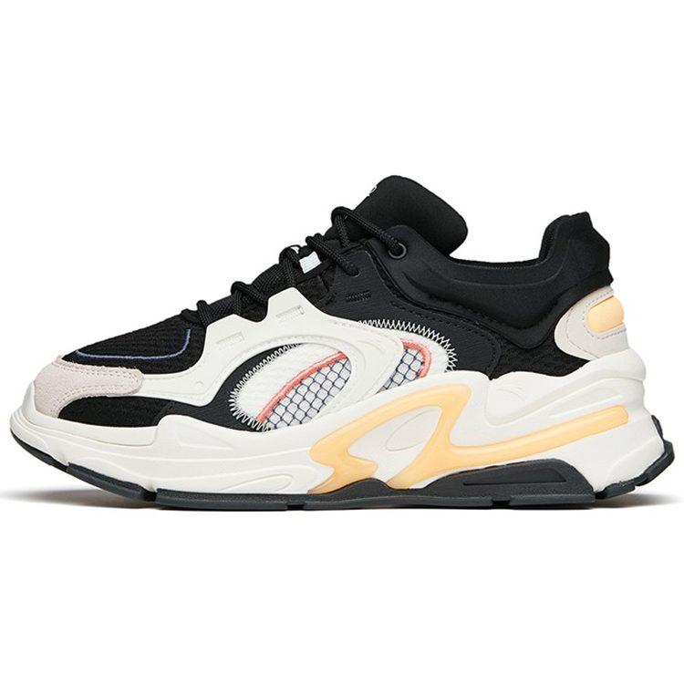 Anta Millennium 3.0 Cushioned Anti-Slip And Wear-Resistant Warm Low-Top Casual Shoes Women's Black White Gray 122148982-2