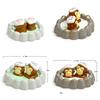 Japanese Style Resin Figure With Adorable Monkey Bath Scene For Collectors
