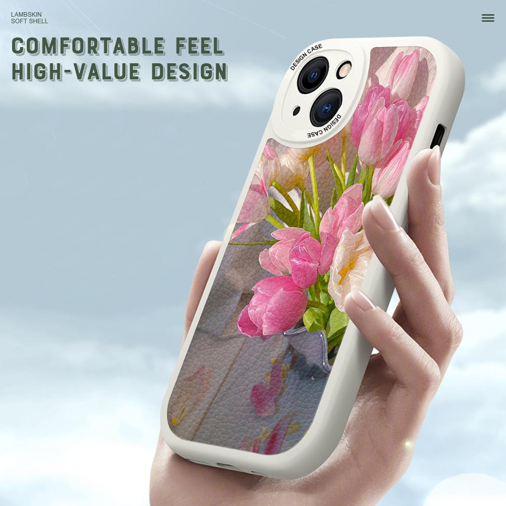 Beliebte PU-Leder-Handyhülle für iPhone Samsung Galaxy Xiaomi Redmi VIVO OPPO HUAWEI Honor Infinix Soft Back Cover Coque