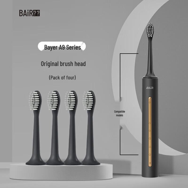 BAIR A9 Original Electric Toothbrush Heads (4-Pack)