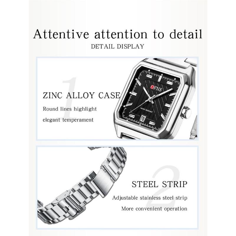 Luxury Original Ladies Watch Luminous Waterproof Date Woman Wristwatch Stainless Steel Women Quartz Watches Female