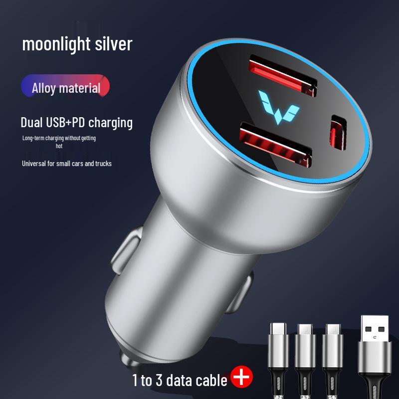 Wuling Hongguang Car USB Charger: Compatible with Mini, S1, S3, V, Plus, and Xingchen models.