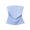 Off-the-Shoulder Kaslead Women's Clothing Sexy Pure Desire Tube Top