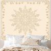 VIKAMA Bohemian Headboard Tapestry Mandala Wall Hanging for Master BedroomLiving Room Decor Aesthetic Home Accent