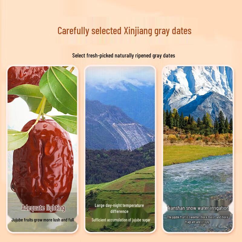 Sheng Yu Peeled & Pitted Xinjiang Red Dates
