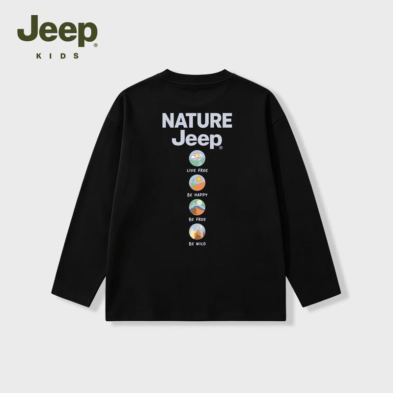 JEEP Junior Casual Long Sleeve T-Shirt