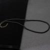 Unique 18Inch Choker Necklace Men Minimalist 4mm Natural Stone Collar Boyfriend Gift Hiphop Rock Short Colar Neck Accessories