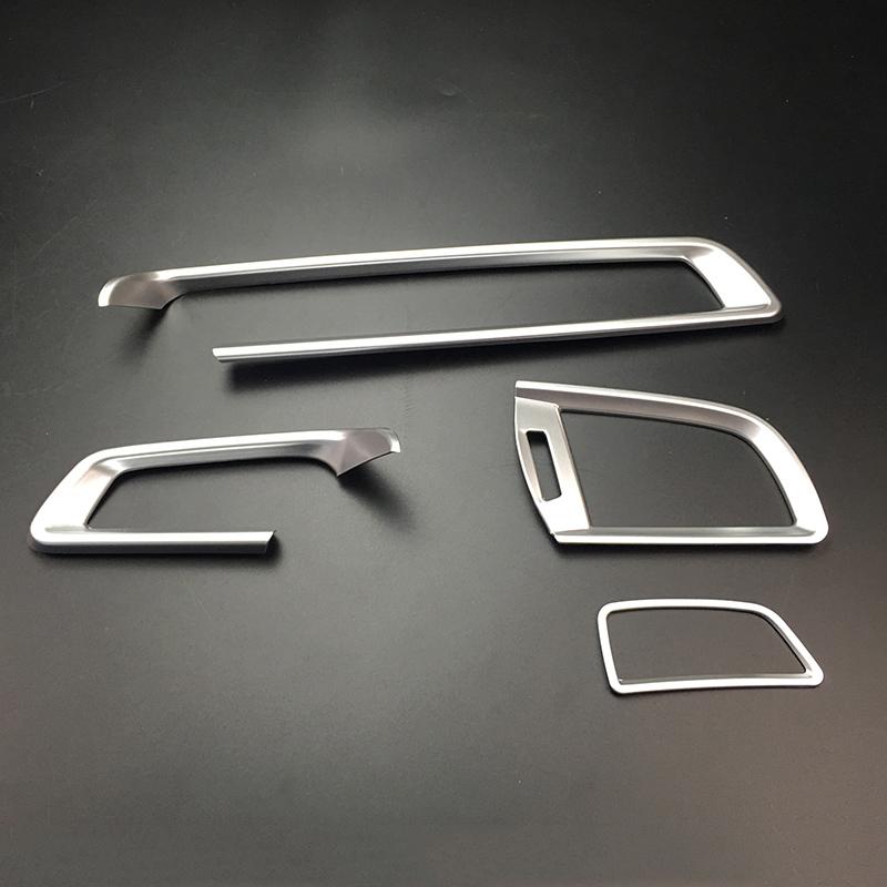 Car carbon fiber Sticker Air outlet Vent decoration frame Trim  For Honda FIT JAZZ GK5 3rd 2014 2015 2016 2017 2018 LHD  C1440