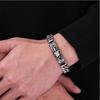 Europa Amerika Neuer Totenkopf Edelstahl Herrenarmband Tröpfelndes Parfüm Aromatherapie Mode Vielseitiger Schmuck