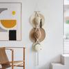 1pc Bohemian Braided Tapestry Hat Storage Lanyard Handmade Wall Mounted Hat Display Stand Decoration