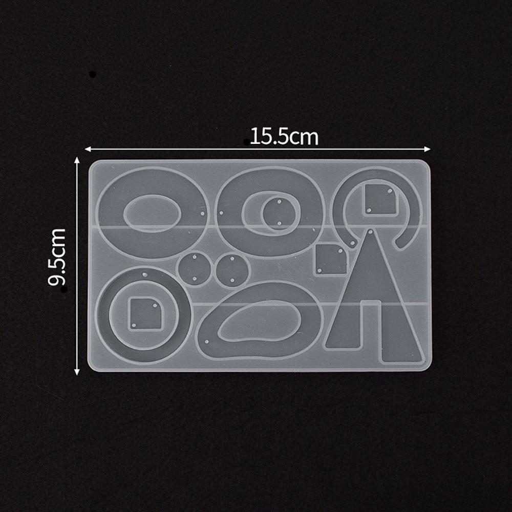 Silicone World Pendant Silicone Mold Round Heart Silicone Mold Resin Mold For DIY Necklace Crystal Epoxy Resin Jewelry Making