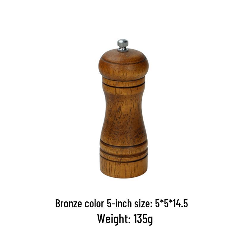 Wooden Black Pepper Grinder Spice Mill