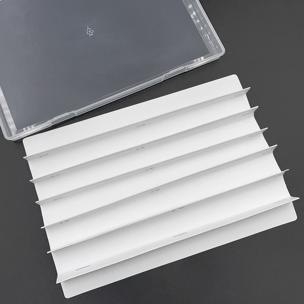 77 1U Keys Clear Keycaps Case with Paper Dividers Keyboard Keycaps Tray Home