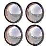 Universeller Rückfahrkamera-Linsenschutz für Autos, durchsichtige ABS-Abdeckung für klare Bilder und Kratzfestigkeit