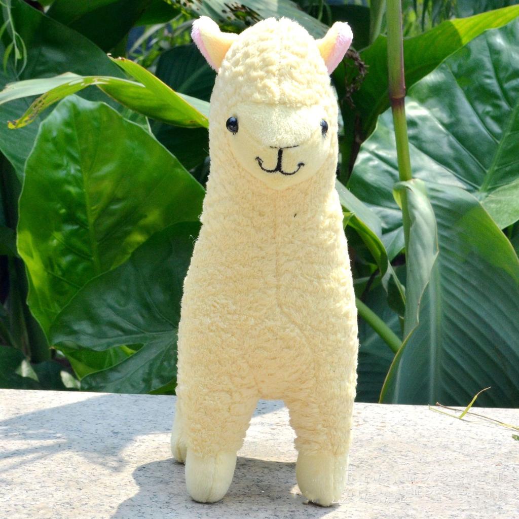 23cm Alpaca Plush Toy 6 Colors Charming Animal Doll Soft Velvet Doll Home Office Decoration Kids Girls Birthday Gift