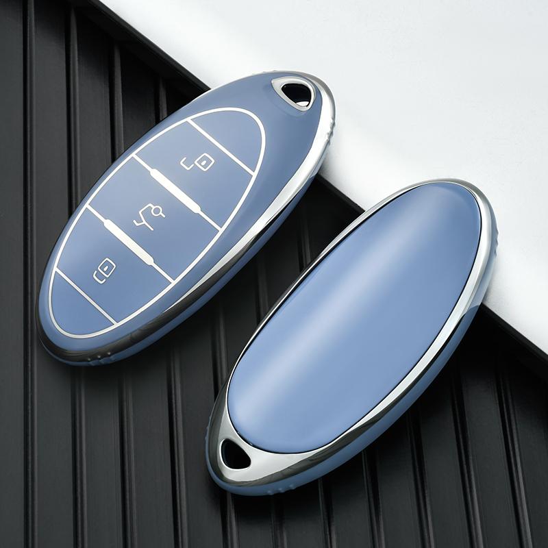 For FAW Besturn TPU Car Key Cover T77 Pro B70 T99 T55 T33 Auto Accessories Smart Remote Fobs Key Case Protector Keychain Holder