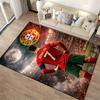 Soccer Star Designed floor mat, suitable as a non-slip mat for the living room or bedroom sofa