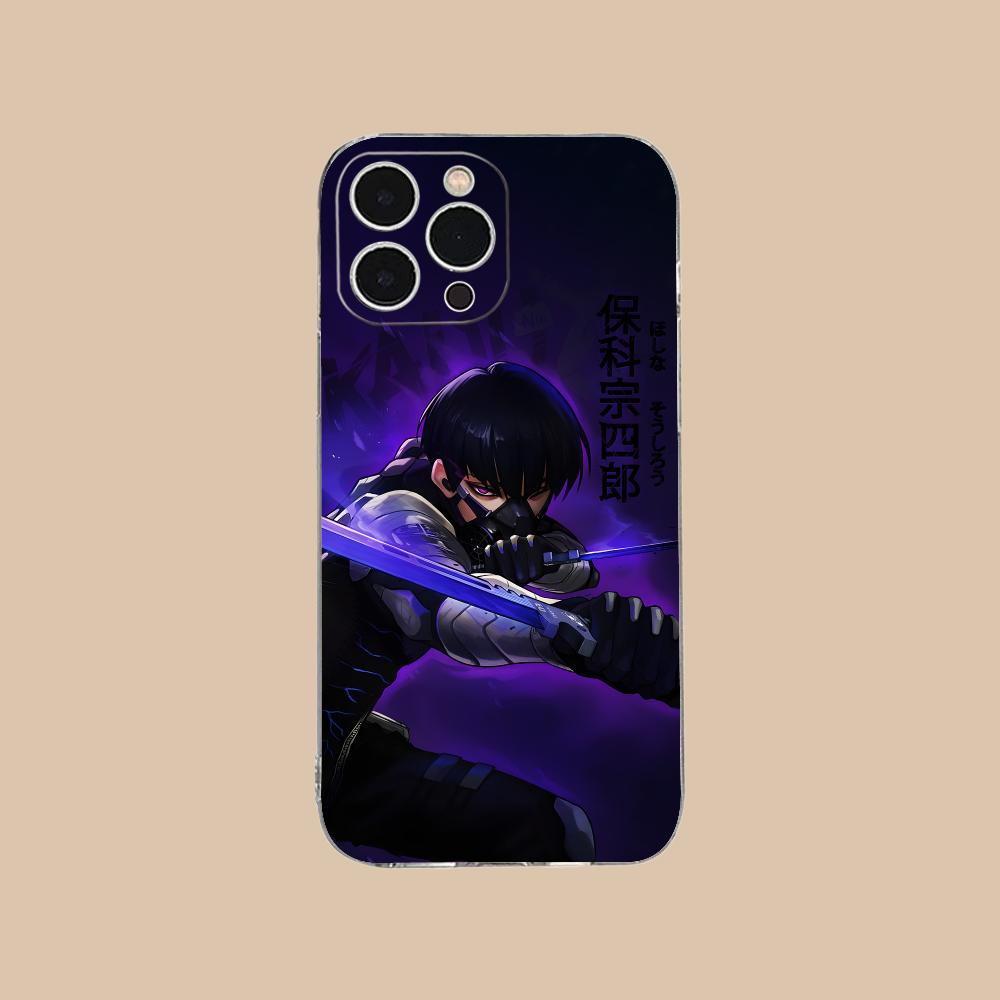 Kaiju No.8 Hoshina Soshiro Phone Case for iPhone 17 16 15 14 13 12 11 X XR XS Air Pro Max Plus Mini Clear Colorful Cover Luxury
