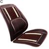 Universal Massage Wood Seat Cover Beads Car Cooling Summer Mesh Cushion Mat