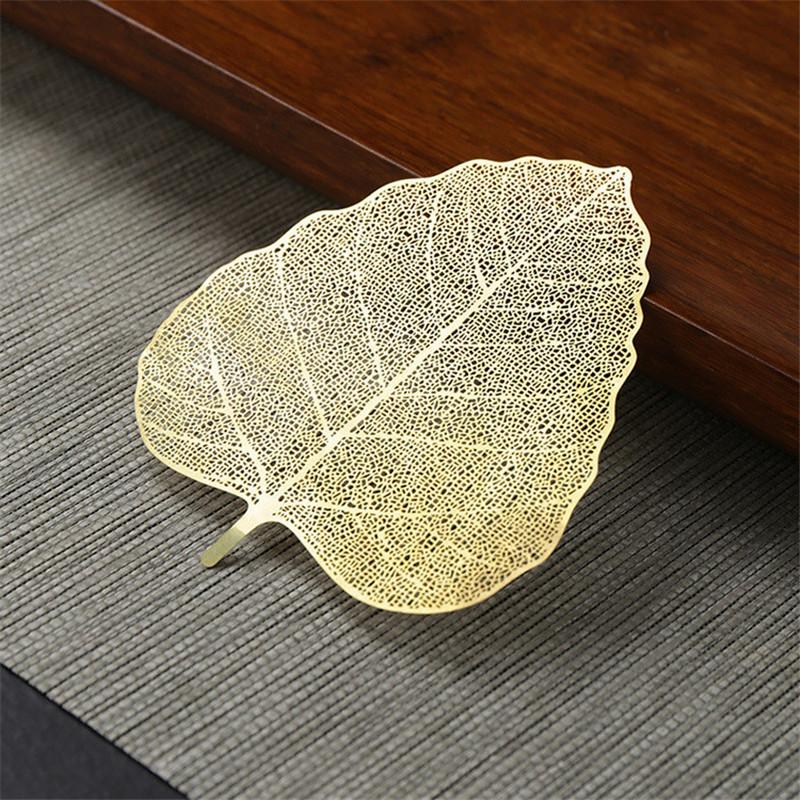 1PC Creative Bodhi Leaves Shape Tea Strainers Stainless Steel Kung Fu Tea Mesh Infusers Filter Drinkware Kitchen Accessories