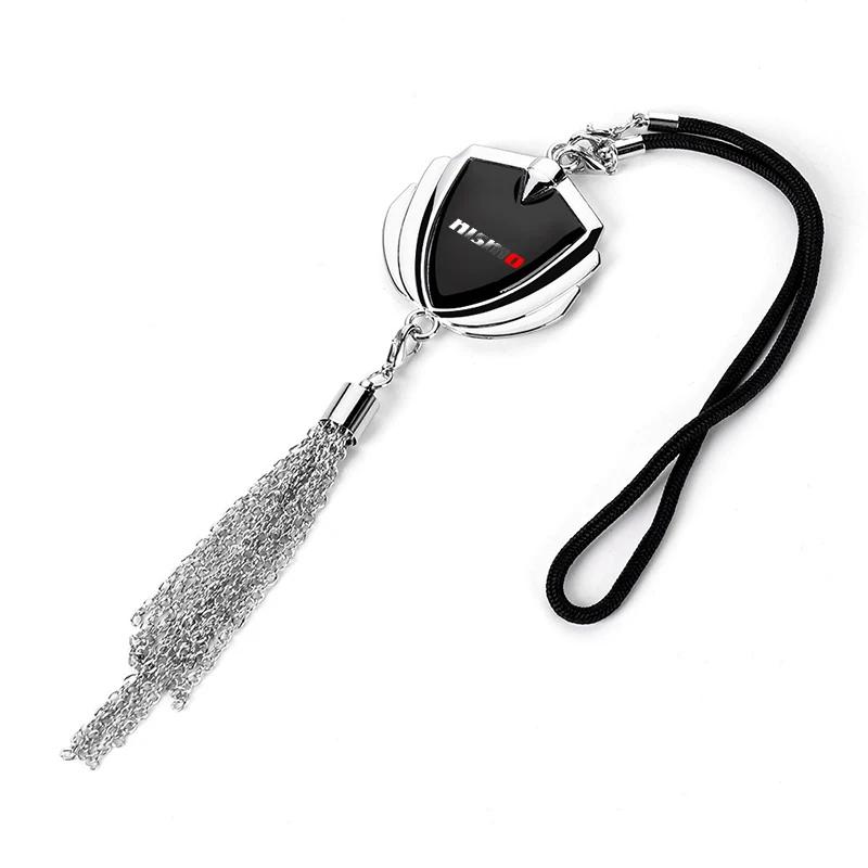 Car Interior Pendant Creative Rearview Mirror Decoration Pendant For Nissan Nismo Tiida Teana Skyline Juke X-trail Almera Qashqa