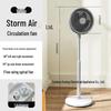 Xiaxin 18-Inch Energy-Saving Remote-Controlled Vertical Floor Fan for Bedroom/Dormitory