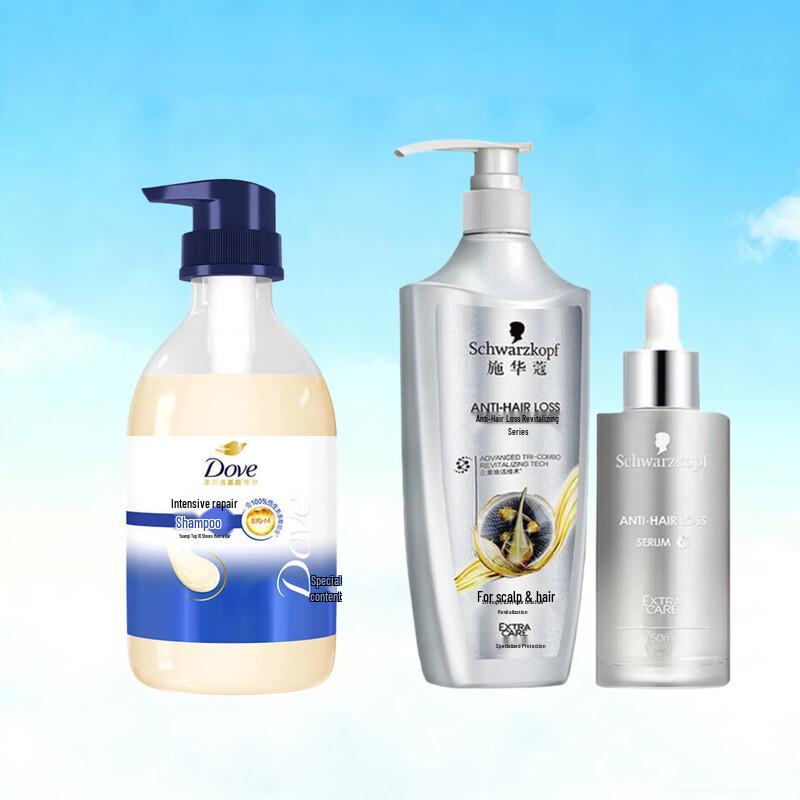 Набор питательного ухода за волосами Dove & Schwarzkopf