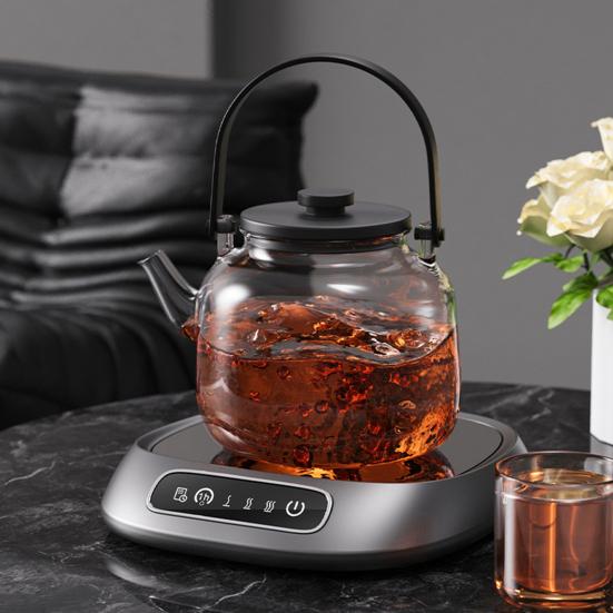 Kaffeebecherwärmer Kabellos USB Wiederaufladbar Reisebecherwärmer mit Wärmeleitfähiger Basis Tragbarer Getränkewärmer