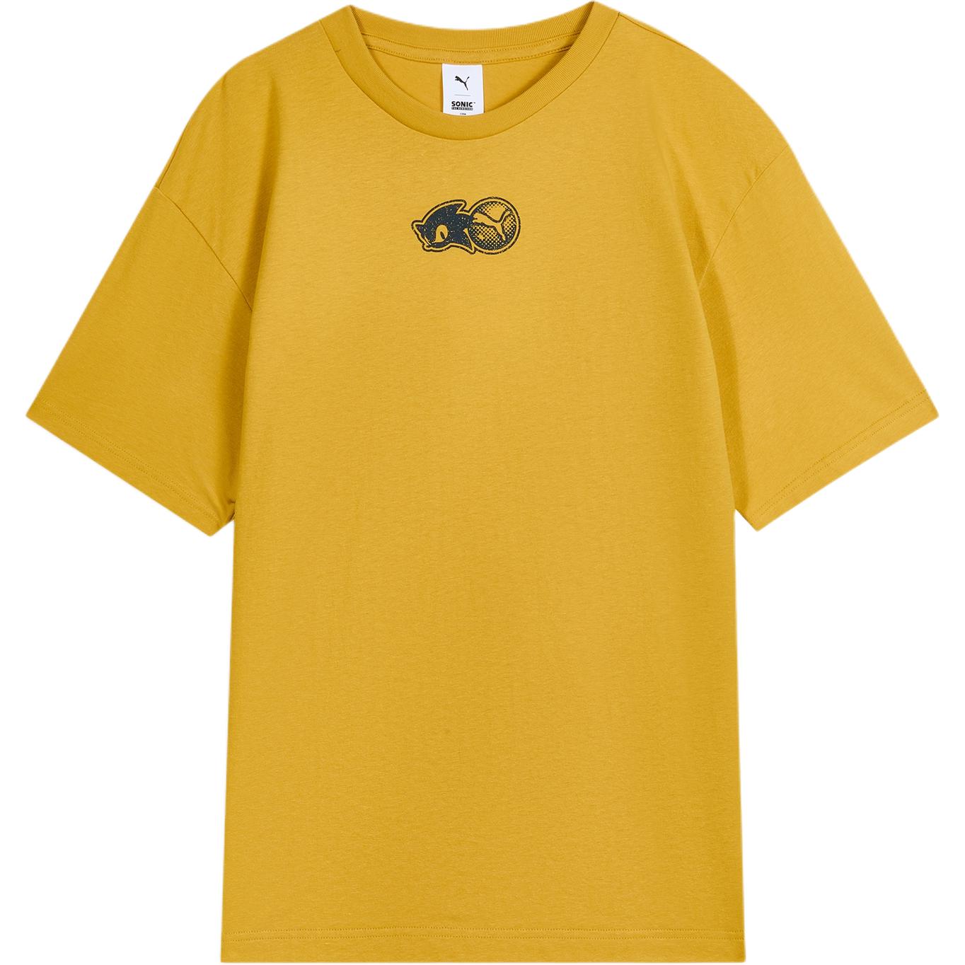 

Puma X Sonic Relaxed Loose Fit Fun Print Casual Short Sleeve T-Shirt Men Tops 632406-62 XS