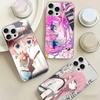 Music Anime B-BOCCHI THE R-ROCK Phone Case For iPhone 17 16 15 14 13 12 11 Plus Pro Max Satin Colorful Surface Cover