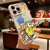 Cartoon Graffiti Spongebob Cute Shockproof Hard Phone Case For Apple Iphone