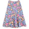 GRACE CONTINENTAL 24-year-old Multicolored Flower Jacquard Flared Skirt Skirt 36 multicolorUsed