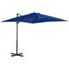VidaXL Garden Parasol Cantilever with Aluminum Pole, Patio Sunshade, Sun Shelter, Terrace Parasol, 46987