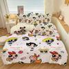 Cartoon Policewoman Duvet Cover pillowcase Bedroom Decoration Children Gift adult Single Double bed Large SizeZip Duvet Cover