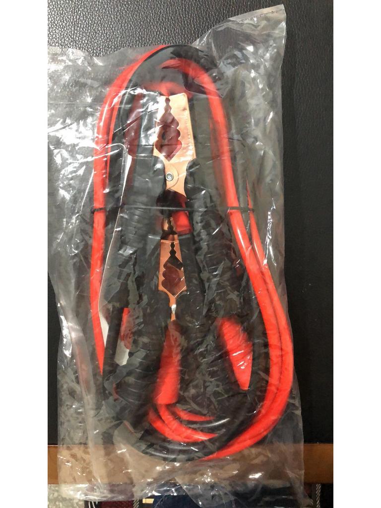 Thickened Car Battery Jumper Cables with Crocodile Clips for Emergencies